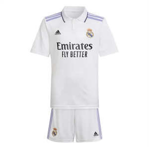 Camisetas Real Madrid Niños 1ª equipación 2022 2023 – Manga Corta
