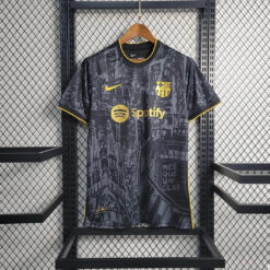 2023/2024 Barcelona Special Edition Black Football Shirt 1:1 Thai Quality