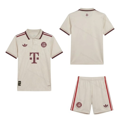 Bayern Munich Third Kids Football Kit 24/25