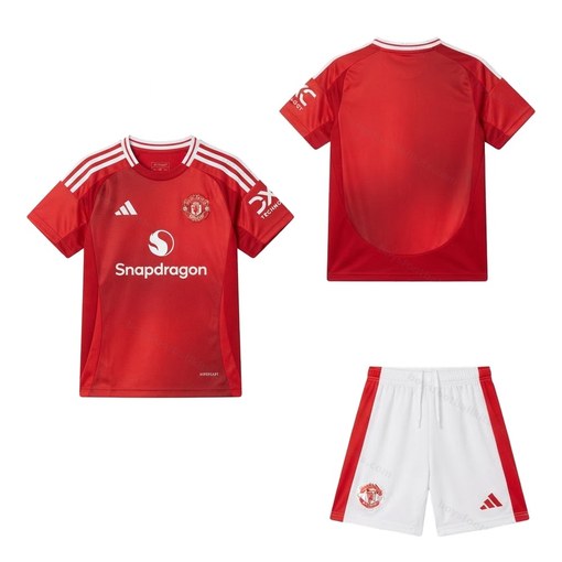 Manchester United Home Kids Football Kit 24/25