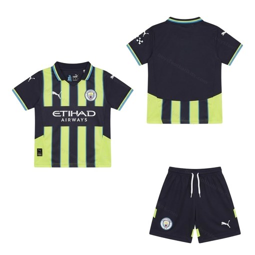 Manchester City Away Kids Football Kit 24/25