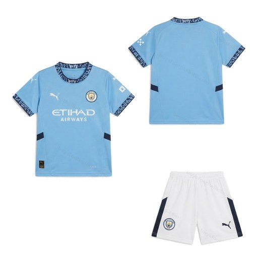 Manchester City Home Kids Football Kit 24/25