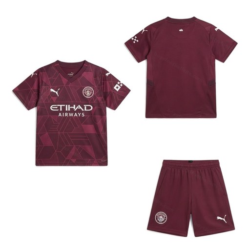 Manchester City Third Kids Football Kit 24/25