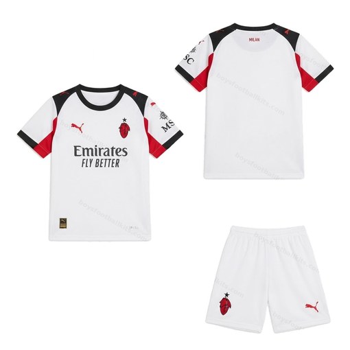 AC Milan Away Kids Football Kit 25/26