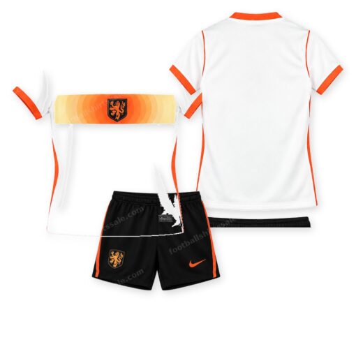 Netherlands Away World Cup Kids Football Kit 2026