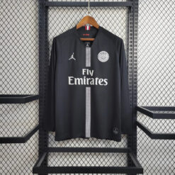 2018/2019 Retro Long Sleeve Paris Saint-Germain Home Football Shirt