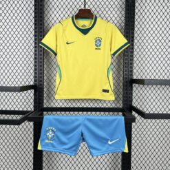 2026 Brazil Home World Cup Football Shirt Kids Size