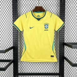 Womens 2026 Brazil Home World Cup Jersey