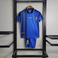 1994 Retro Argentina Away Football Shirt Kids Size