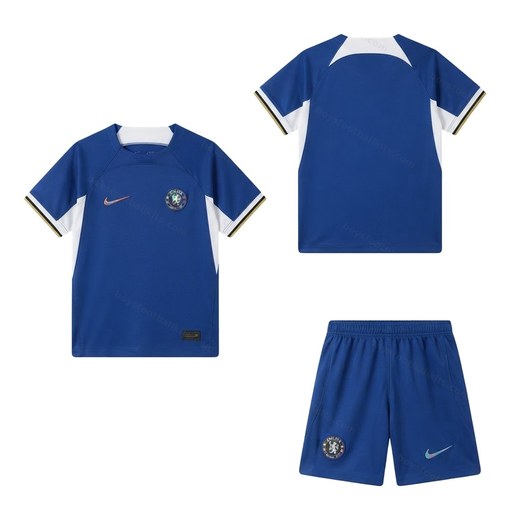 Chelsea Home Kids Football Kit 23/24