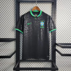 Brazil 2024 Black Leopard Special Edition Football Shirt