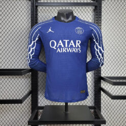 2024/2025 Psg Paris Saint-Germain Long Sleeve Fourth Away Player Version Jersey