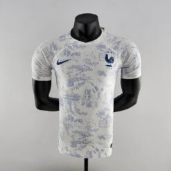 2022 FIFA World Cup France Away Football Shirt White - Player Version