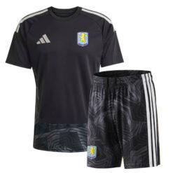 Aston Villa Kids Goalkeeper Kit 26/27 - Black