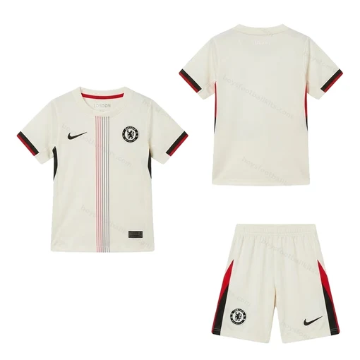 Chelsea Away Kids Football Kit 25/26