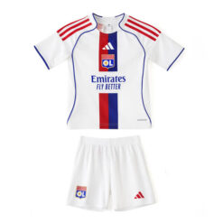 Olympique Lyon Home Kids Kit 25/26