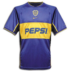 Retro Boca Juniors Home Shirt 02/03