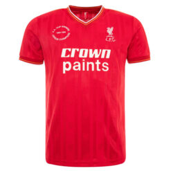 Retro Liverpool Home Double Winners Shirt 85/86