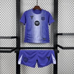 2025/2026 Kids Size Barcelona Purple Goalkeeper Football Kit