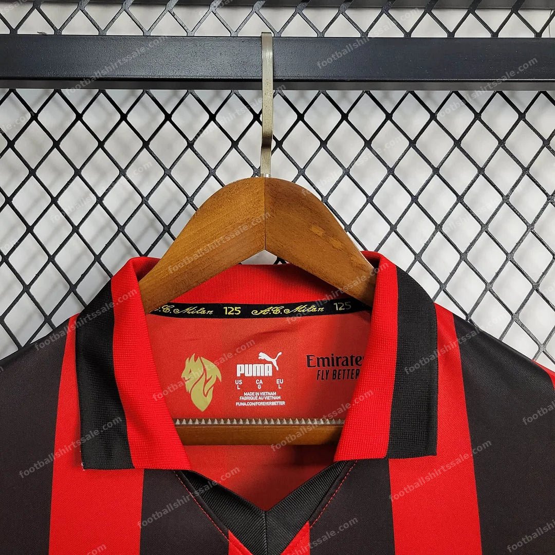2024/2025 AC Milan 125th Anniversary Football Shirt - Detail 3