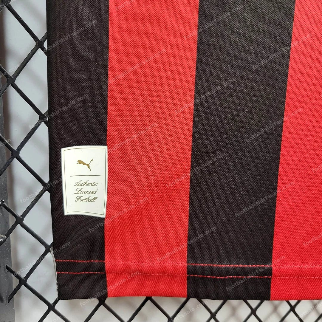 2024/2025 AC Milan 125th Anniversary Football Shirt - Detail 4