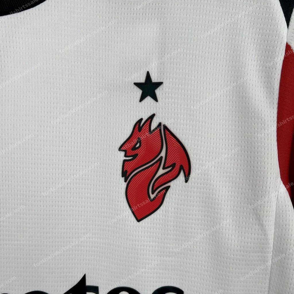 2025/2026 AC Milan Away Football Shirt - Detail 4