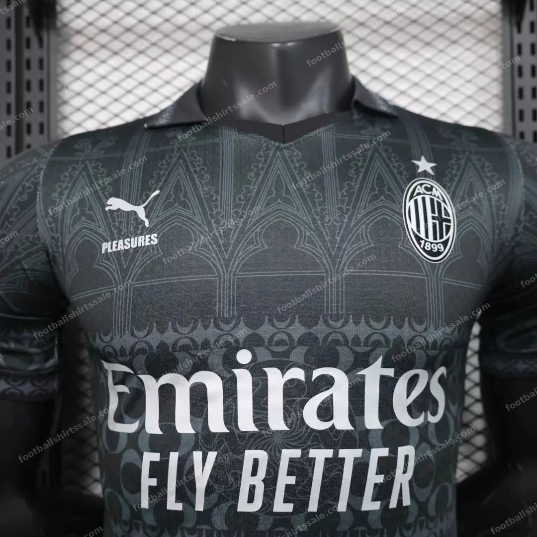 2023/2024 AC Milan Fourth Away Soccer Jersey 1:1 Thai Quality – Player Version - Detail 2