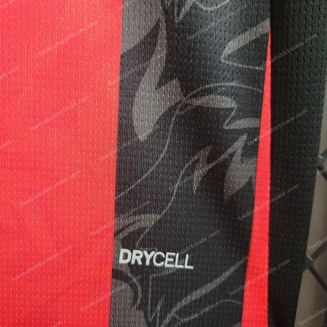 2025/2026 AC Milan Home Football Shirt - Detail 5