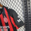 2025/2026 AC Milan Home Football Shirt Kids Size - Detail 3