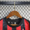 2025/2026 AC Milan Home Football Shirt Kids Size - Detail 5