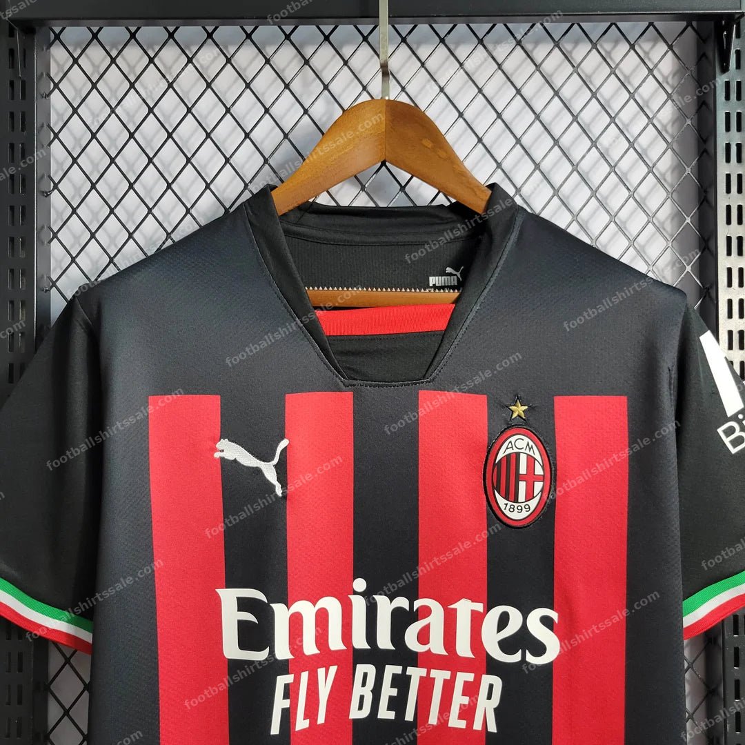 2022/2023 AC Milan Home Soccer Jersey 1:1 Thai Quality - Detail 3
