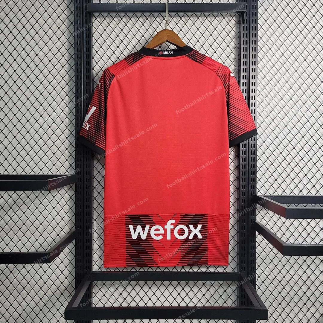 2023/2024 AC Milan Home Soccer Jersey 1:1 Thai Quality - Detail 1