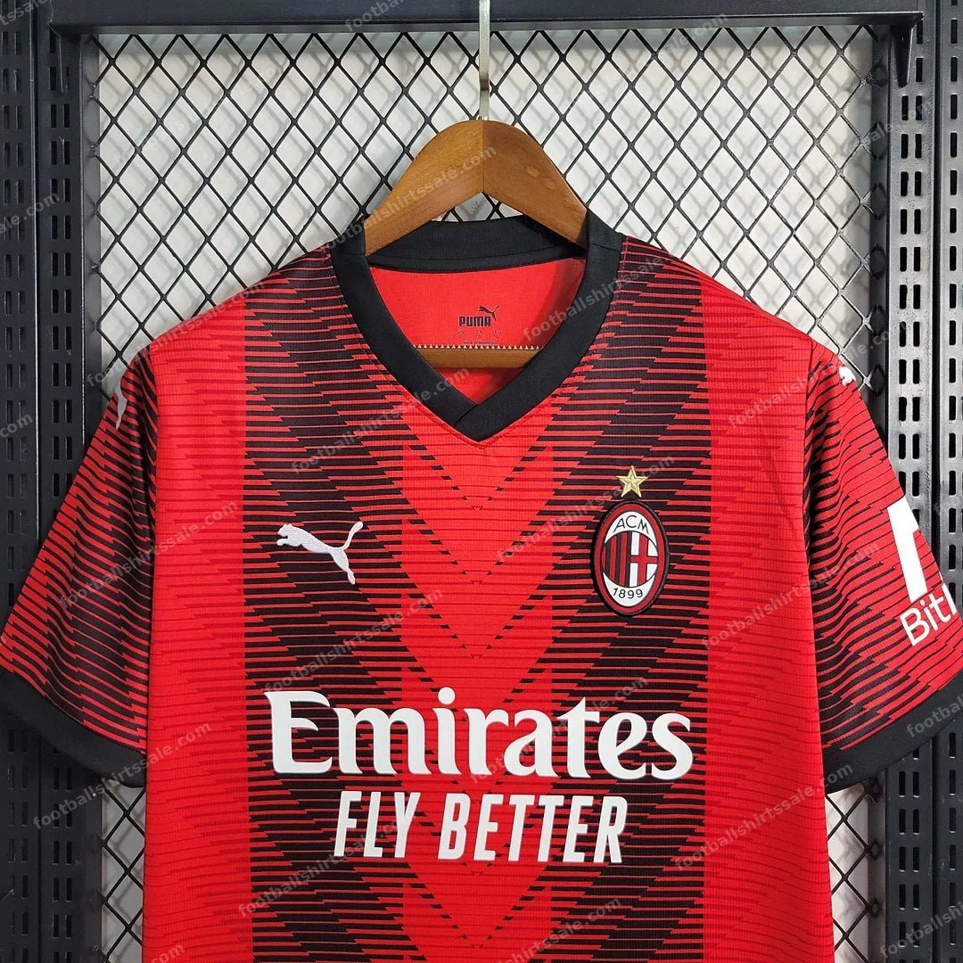 2023/2024 AC Milan Home Soccer Jersey 1:1 Thai Quality - Detail 3
