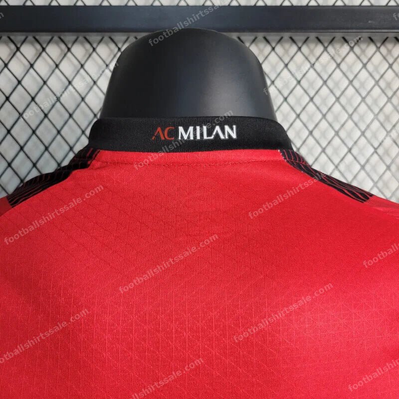 2023/2024 AC Milan Home Soccer Jersey 1:1 Thai Quality – Player Version - Detail 3