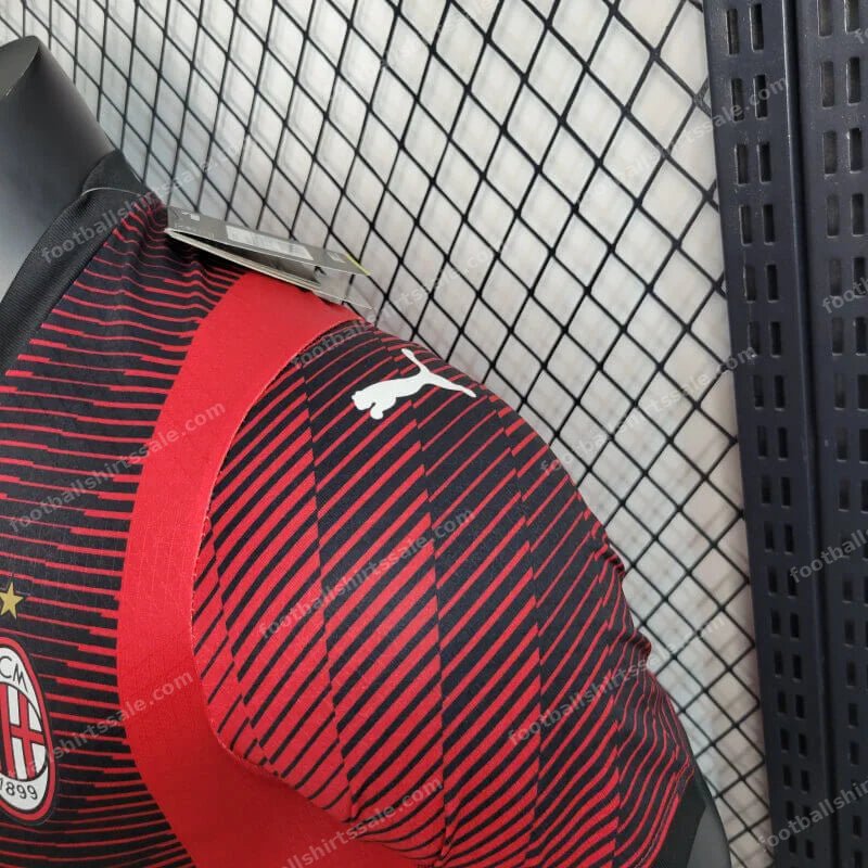 2023/2024 AC Milan Home Soccer Jersey 1:1 Thai Quality – Player Version - Detail 4