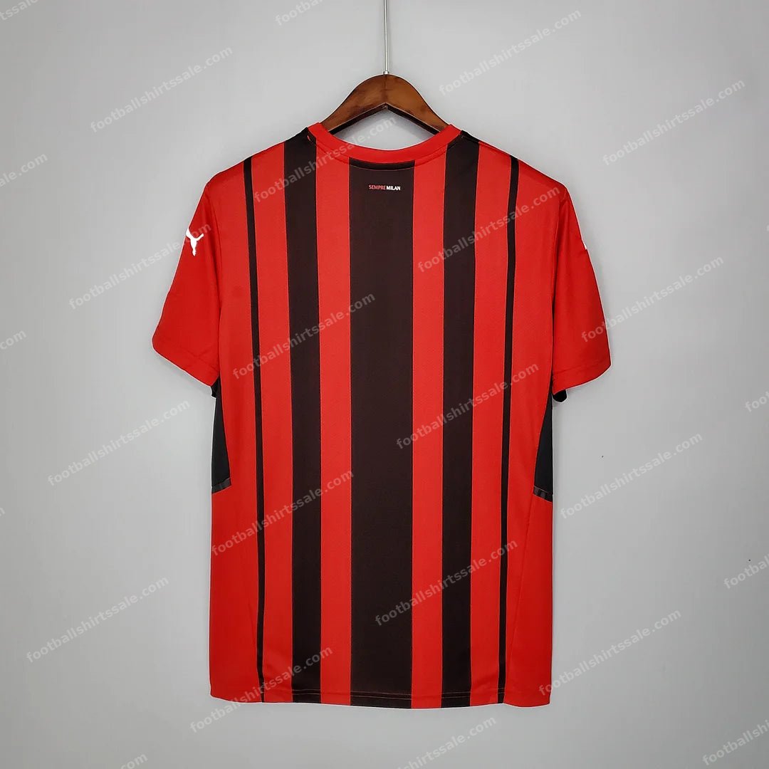 AC Milan Soccer Jersey Home 2021/2022 Retro 1:1 Thai Quality - Detail 1