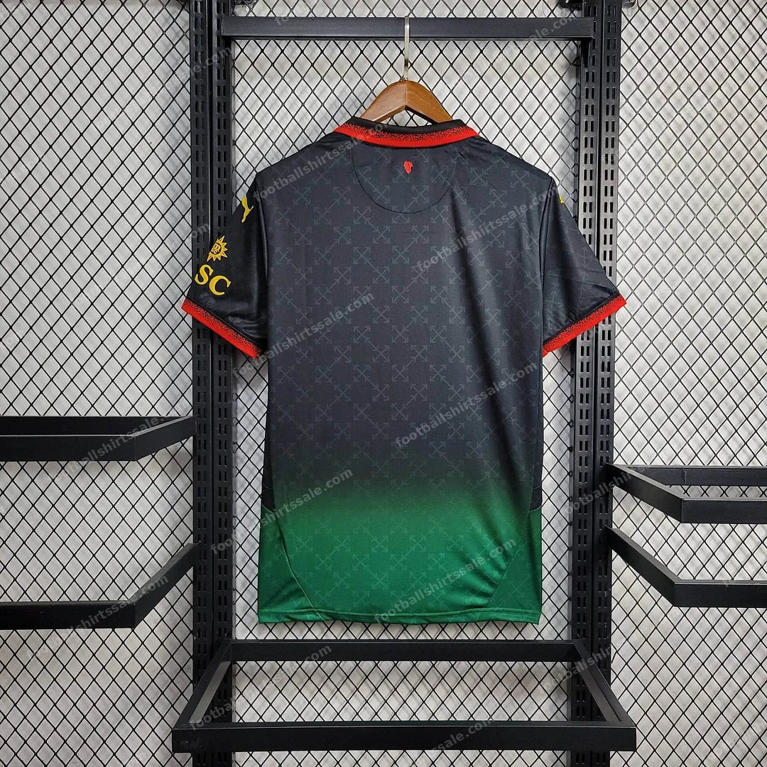 2024/2025 AC Milan x OFF-WHITE Football Shirt - Detail 1