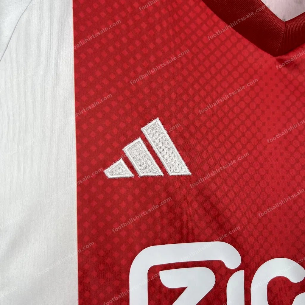 2025/2026 Ajax Home Football Shirt Kids Size - Detail 2