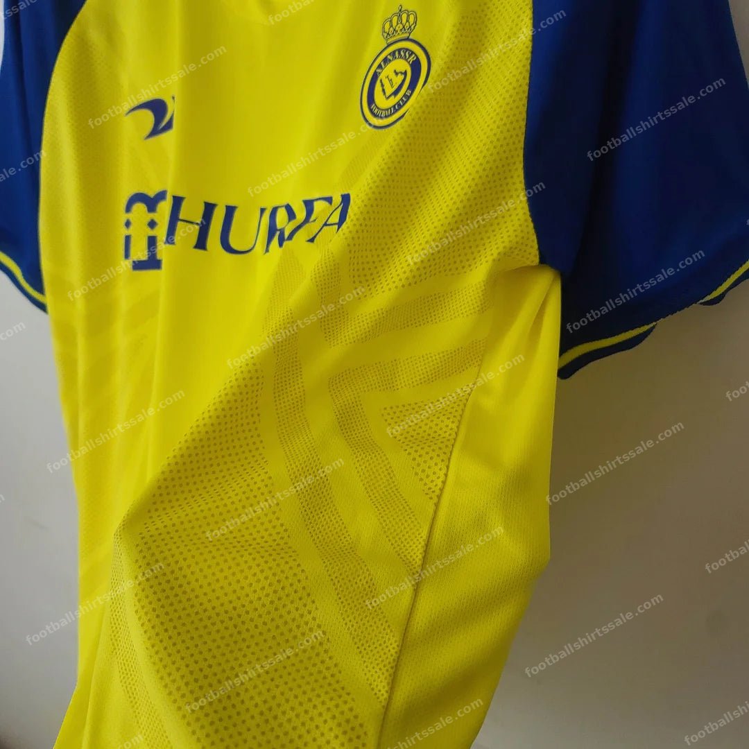 2022/2023 Al-Nassr Home Football Shirt - Detail 4