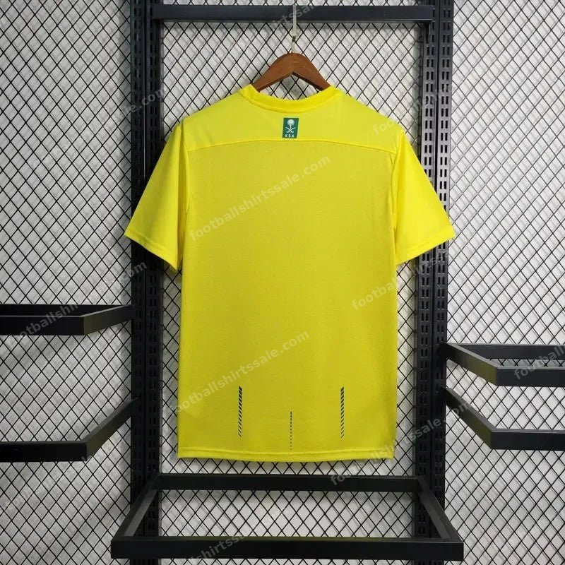 2023/2024 Al-Nassr Home Football Shirt - Detail 1