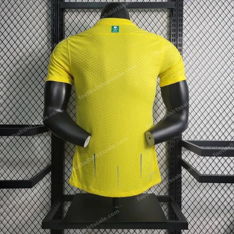 2023/2024 Al-Nassr Home Football Shirt – Player Version - Detail 1