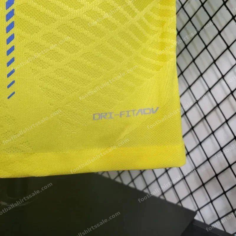 2023/2024 Al-Nassr Home Football Shirt – Player Version - Detail 5