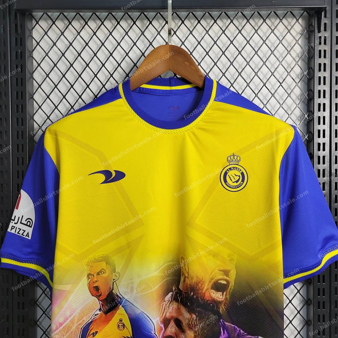 2022/2023 Al-Nassr Ronaldo Special Edition Football Shirt - Detail 3