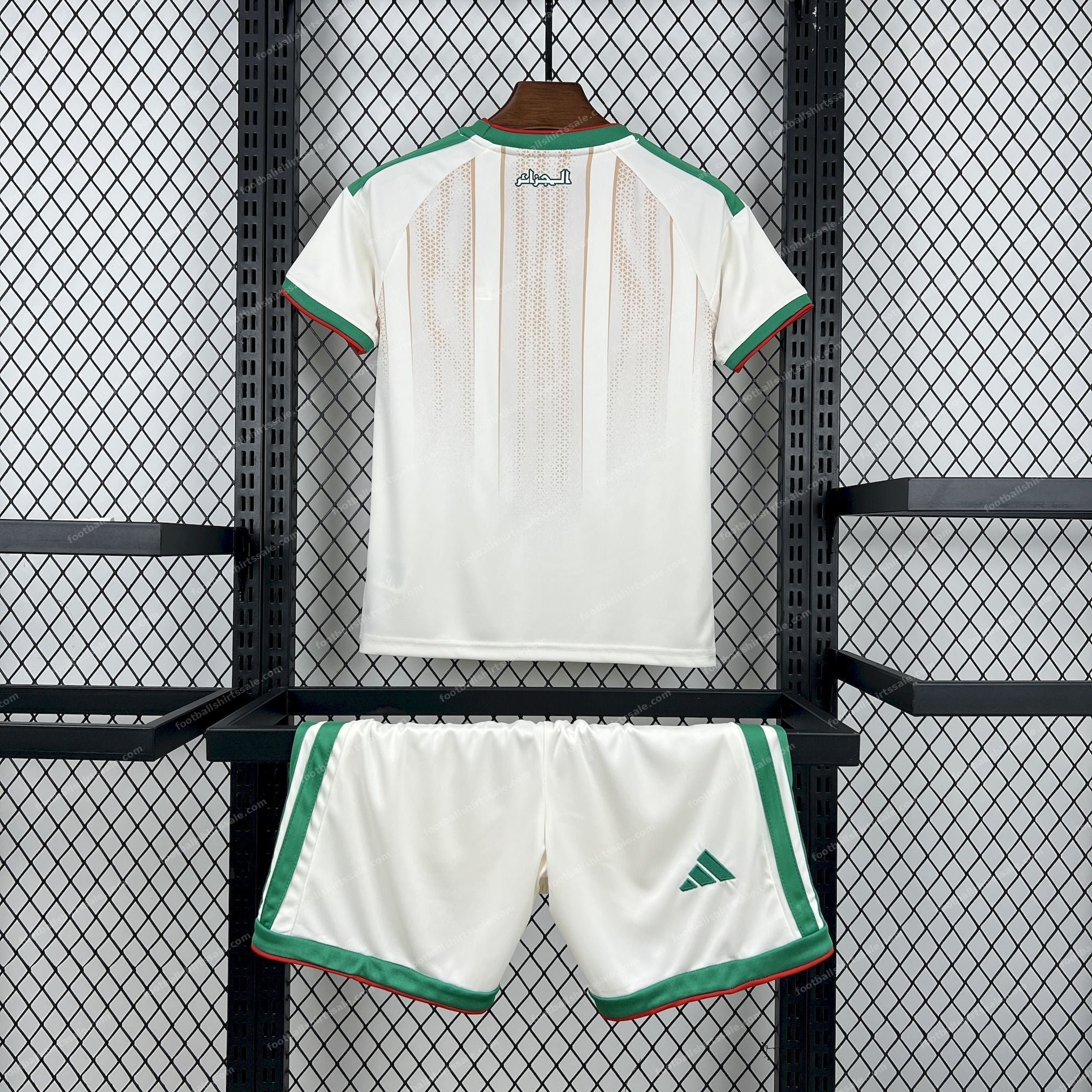 2026 Algeria Home World Cup Football Jersey Kids Size - Detail 1