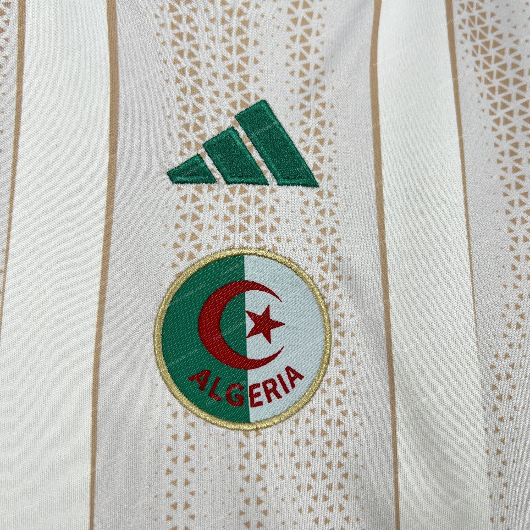 2026 Algeria Home World Cup Football Jersey Kids Size - Detail 5