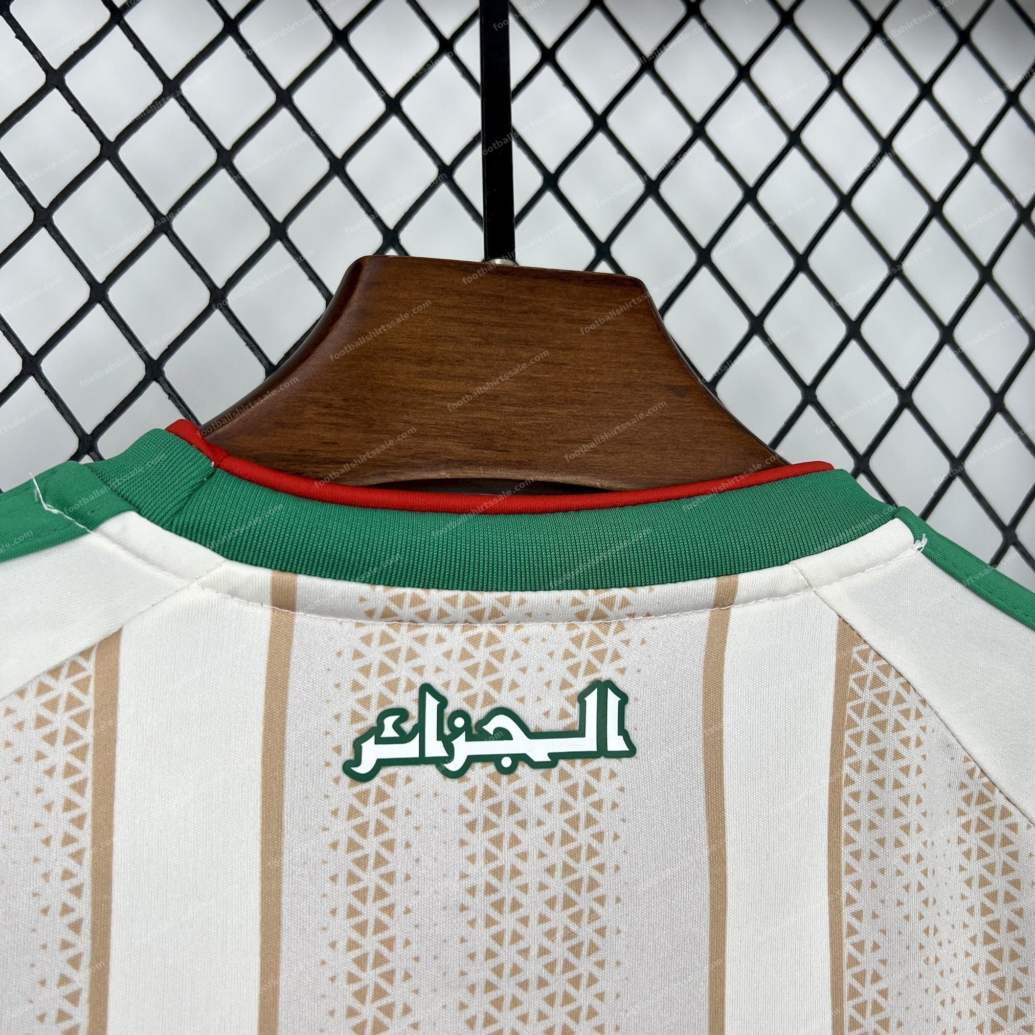 2026 Algeria Home World Cup Football Jersey Kids Size - Detail 7