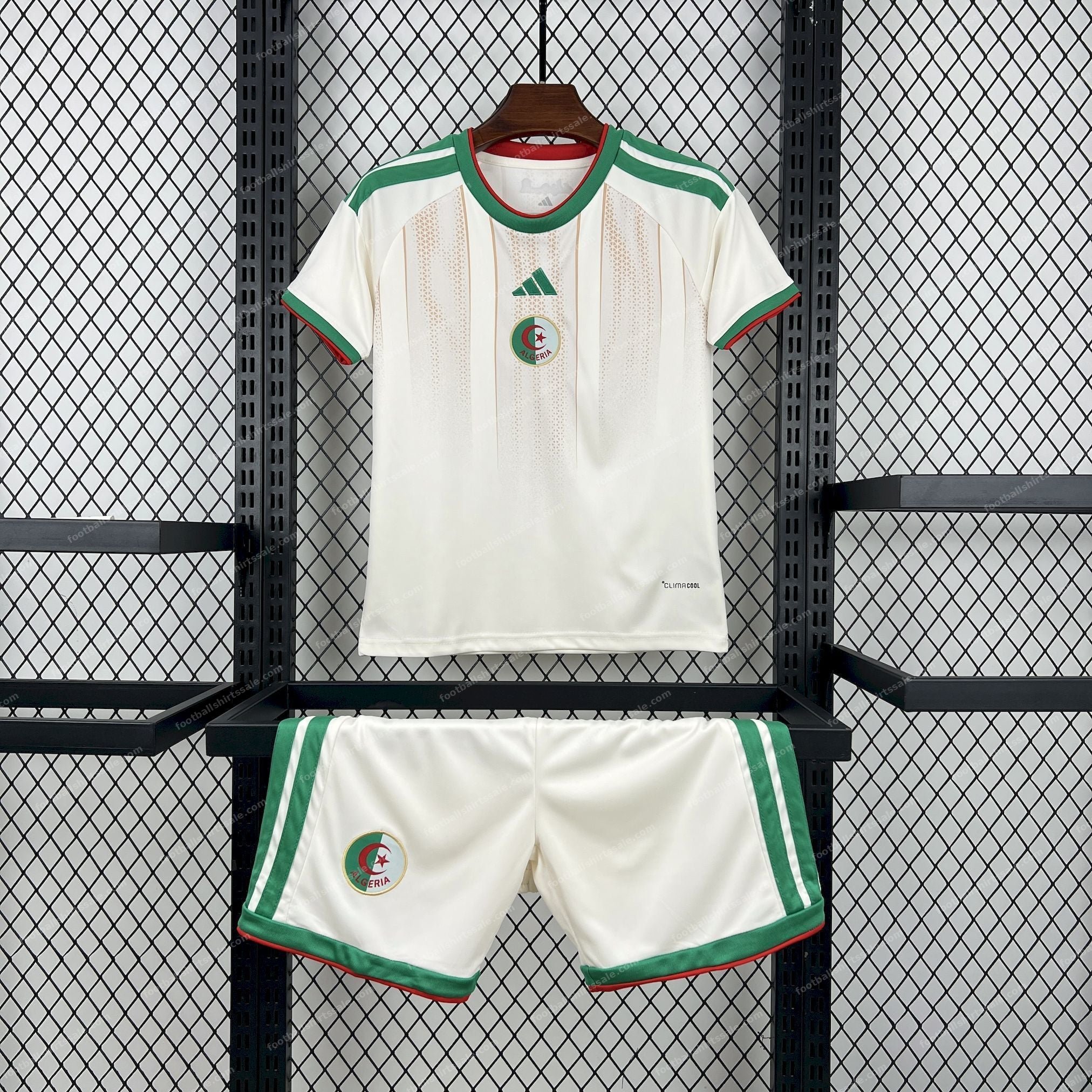 2026 Algeria Home World Cup Football Jersey Kids Size