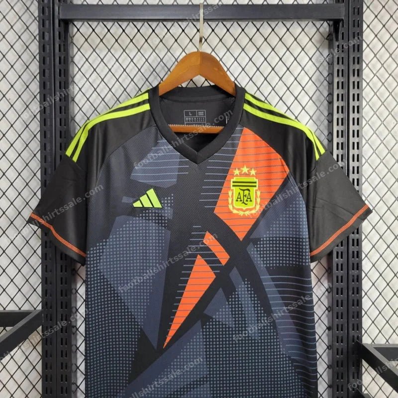 2024 Argentina National Team Goalkeeper Soccer Jersey - Detail 3