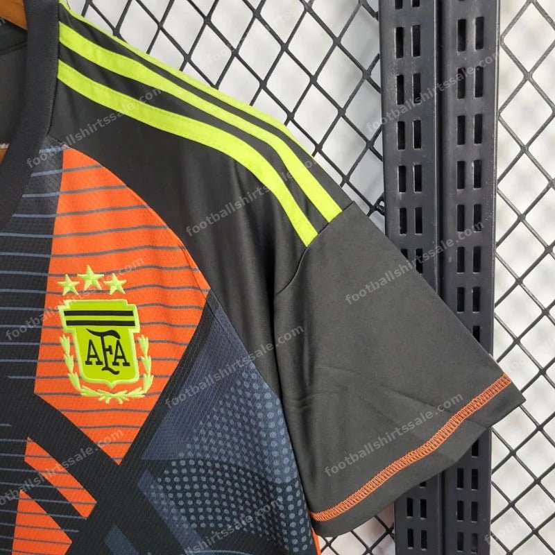 2024 Argentina National Team Goalkeeper Soccer Jersey - Detail 5