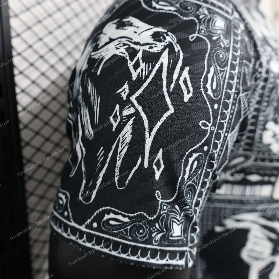 2024/2025 Arsenal Black pre-match Football Shirt 1:1 Thai Quality – Player Version - Detail 4